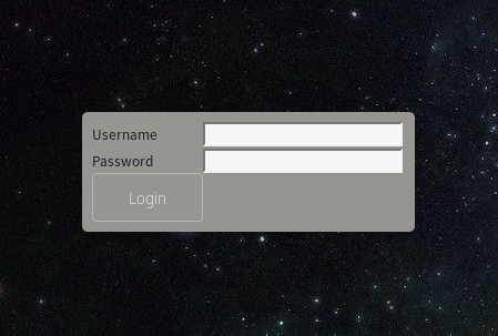 Login form